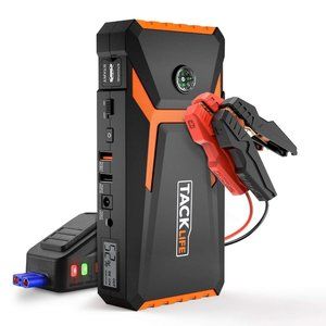 TACKLIFE T8 Car Jump Starter - 800A Peak 18000mAh, 12V Auto Battery Booster